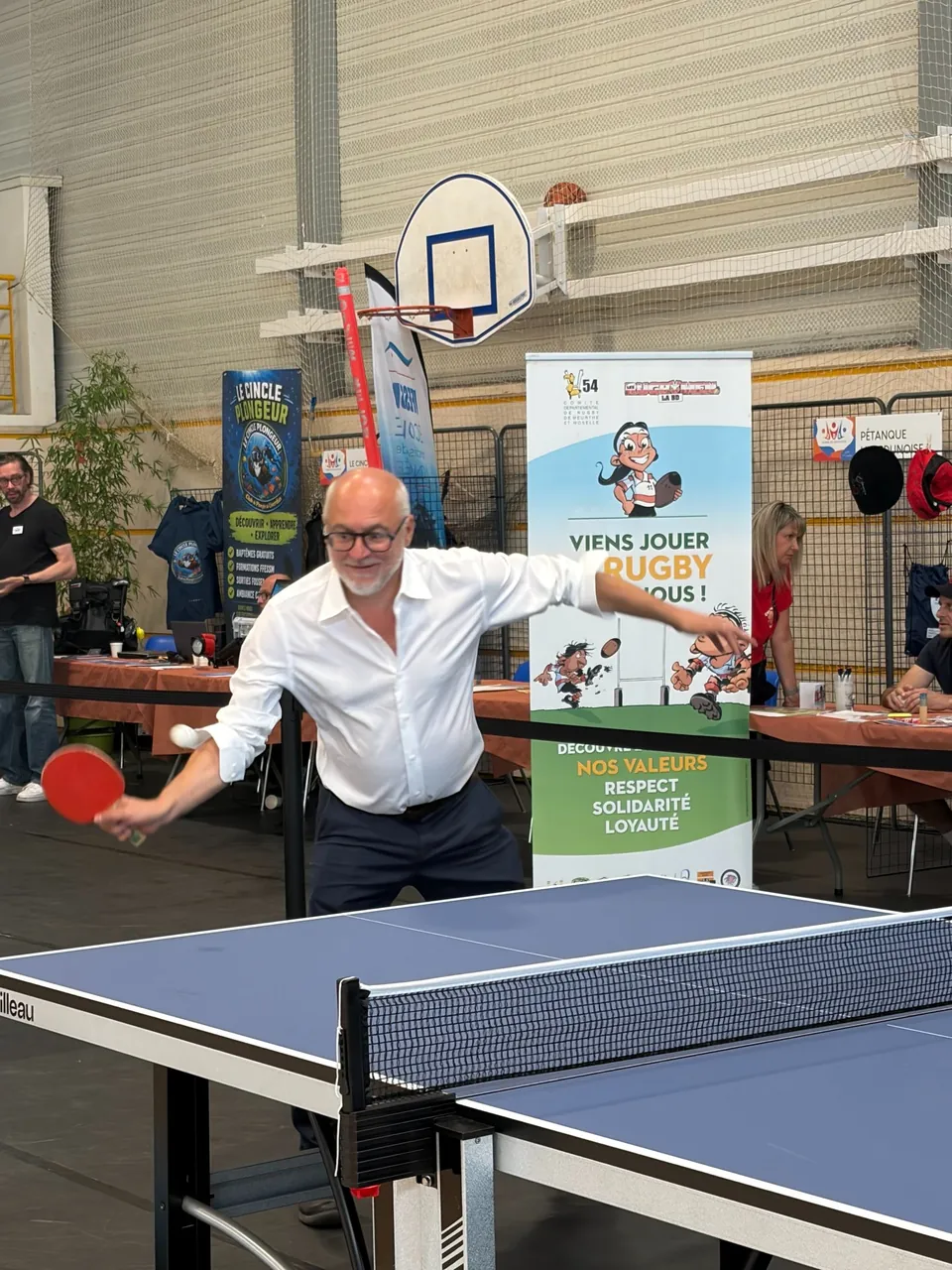 Découverte du tennis de table au club de Liverdun
